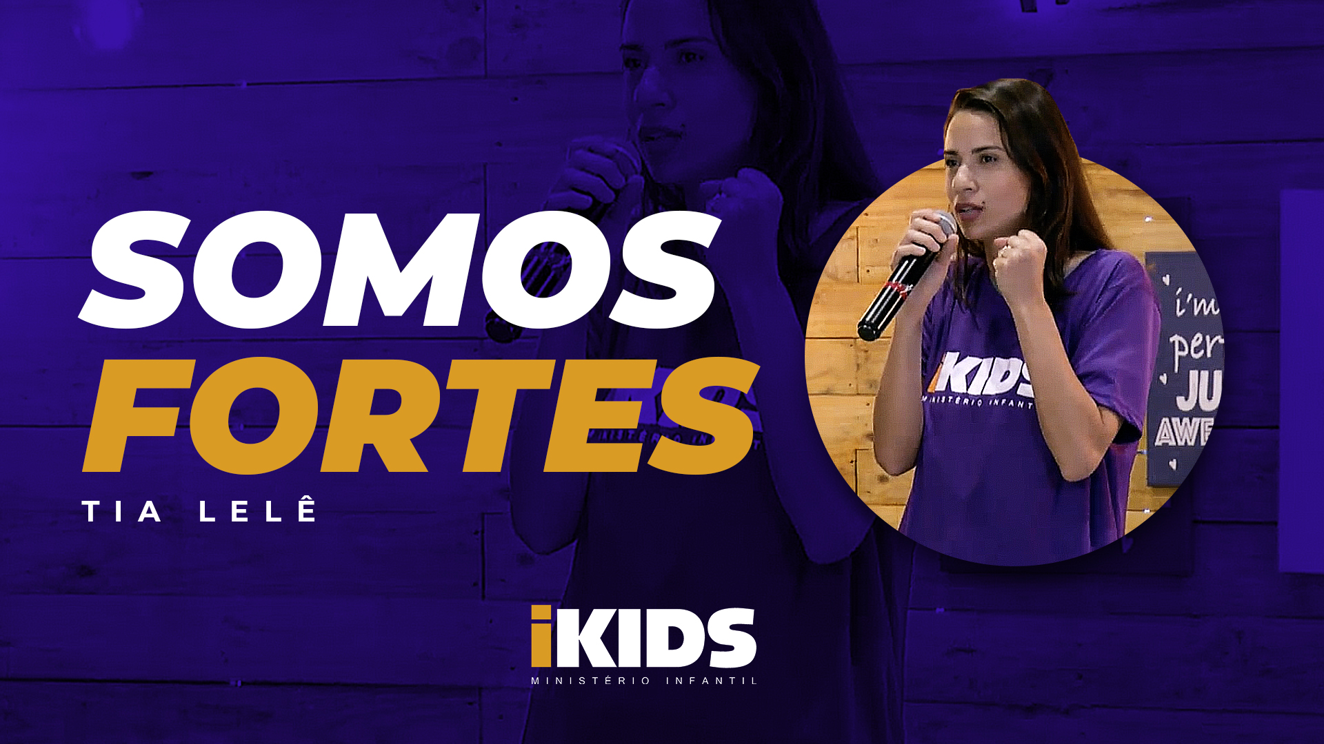 Somos fortes! – Tia Lelê (02 a 05 anos) 26/03/2020